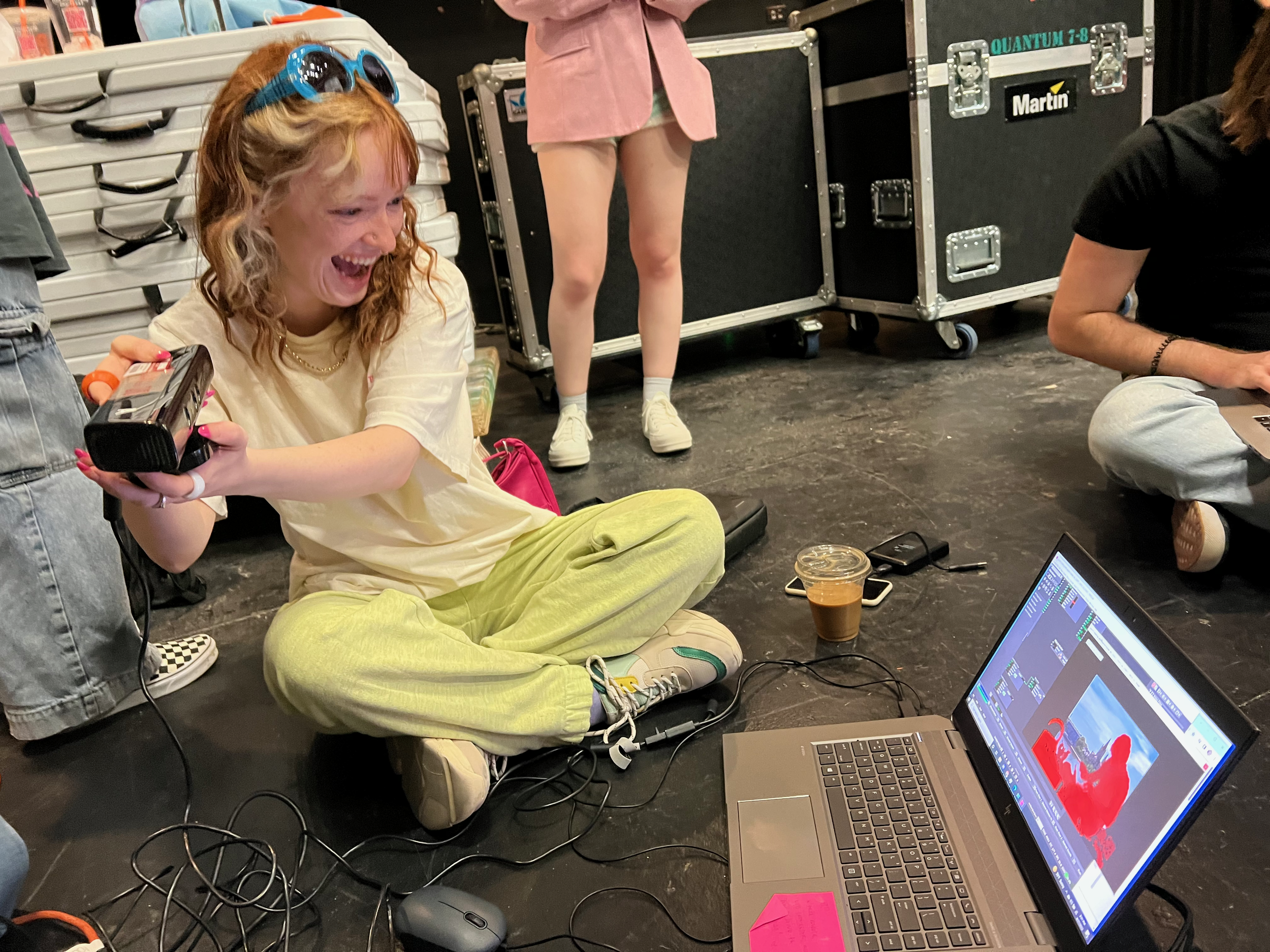  Interactive Projection Design Prototyping with Microsoft Kinect and Isadora Show Control System  