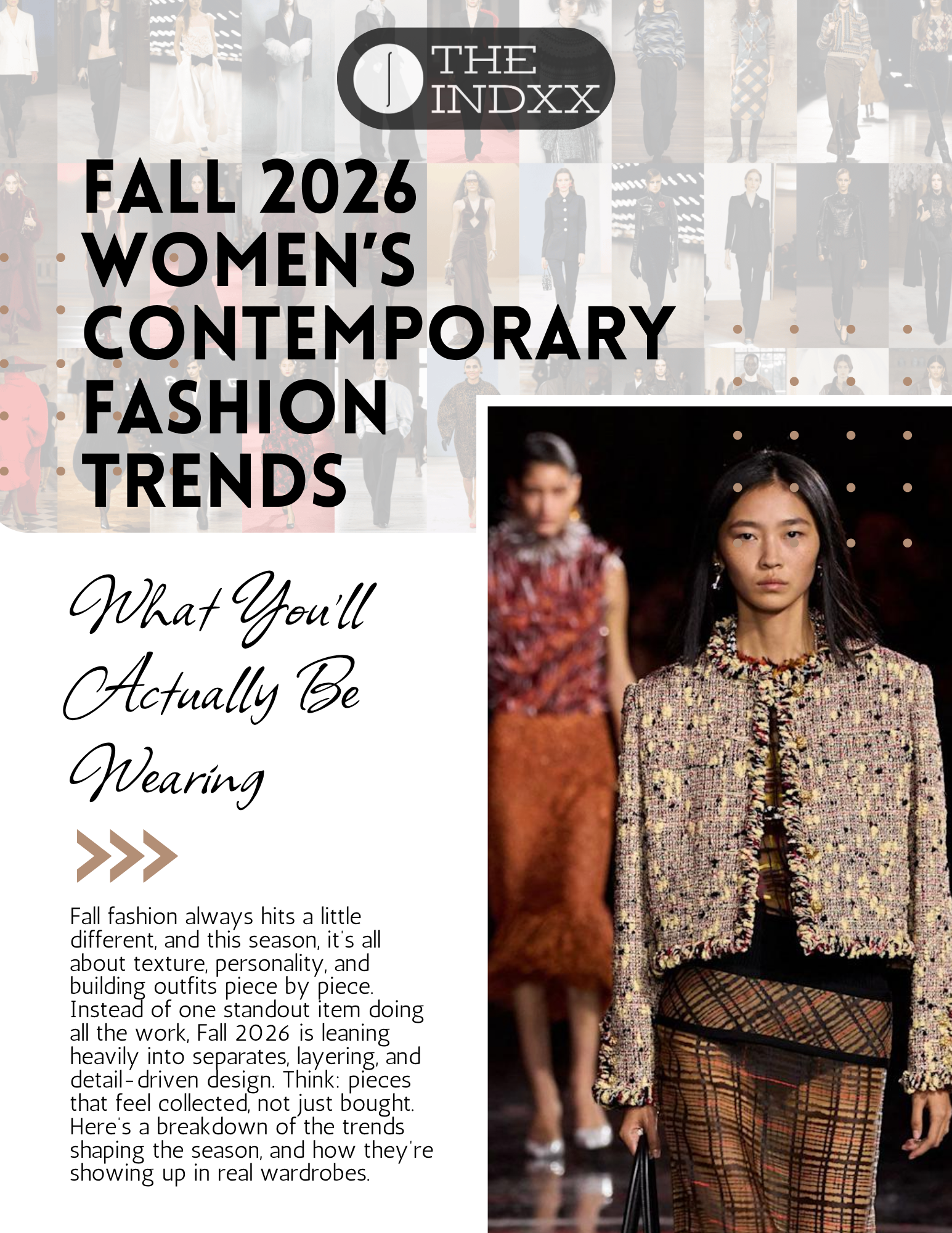 Fall 2026 Trend Report x The Indxx