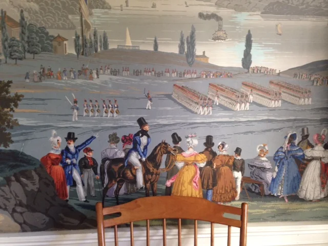 Zuber Wallpaper Restoration: After