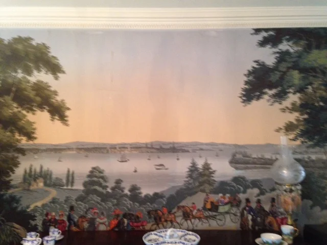 Zuber Wallpaper Restoration: Before