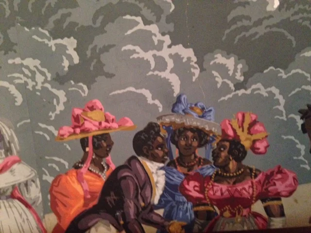 Zuber Wallpaper Restoration: Detail