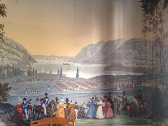 Zuber Wallpaper Restoration: Before