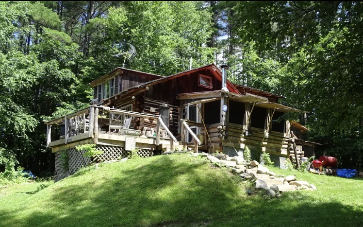  The cabin in it current incarnation - Summer 2018. 