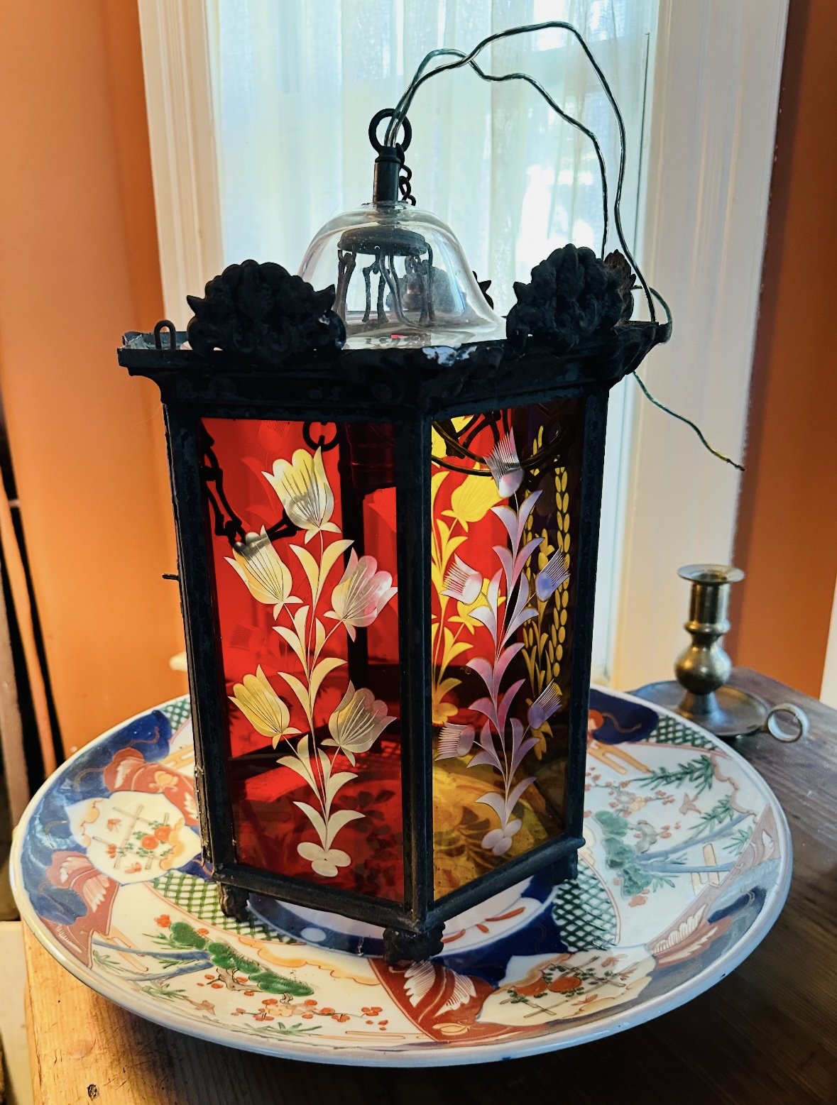 Old lantern, restored.