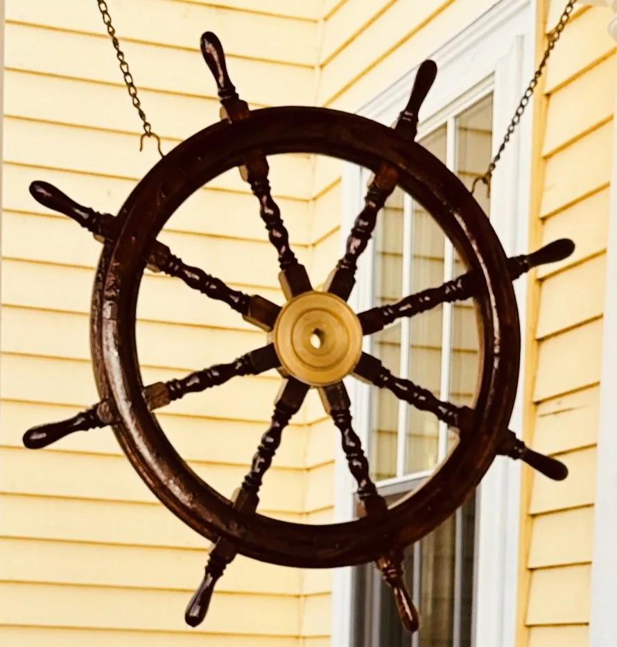 Afer - Old ship's wheel