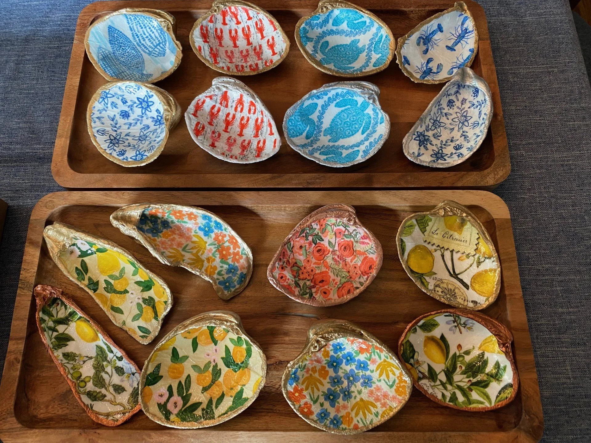 B and The Sea Painted Shells