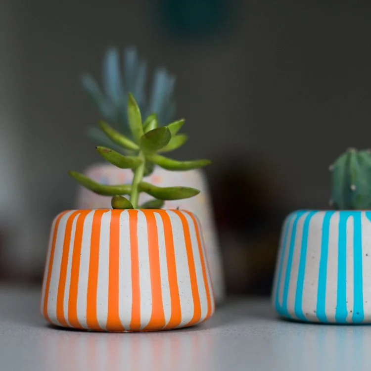 Drippy Planter Orange and Blue.jpg