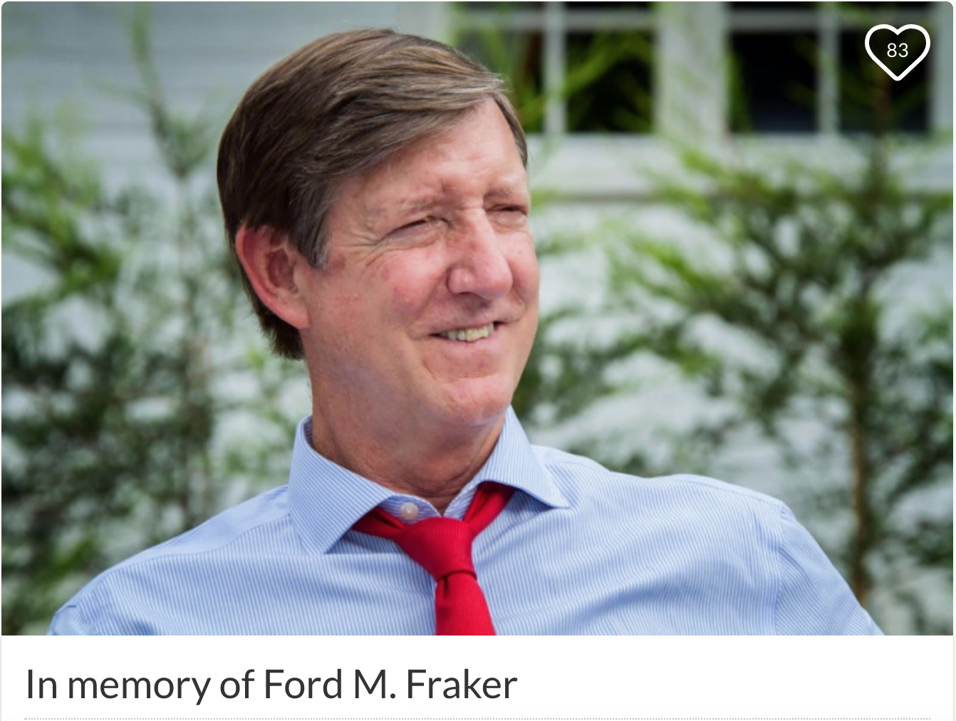 Photo used with permission from Charlie Fraker