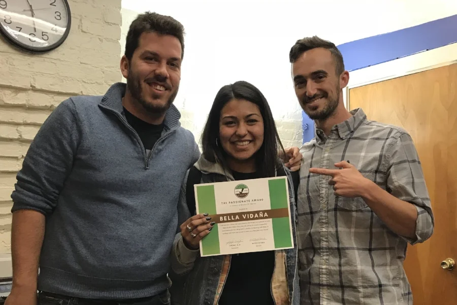 Bella Vidaña received the award for loyalty.&nbsp;