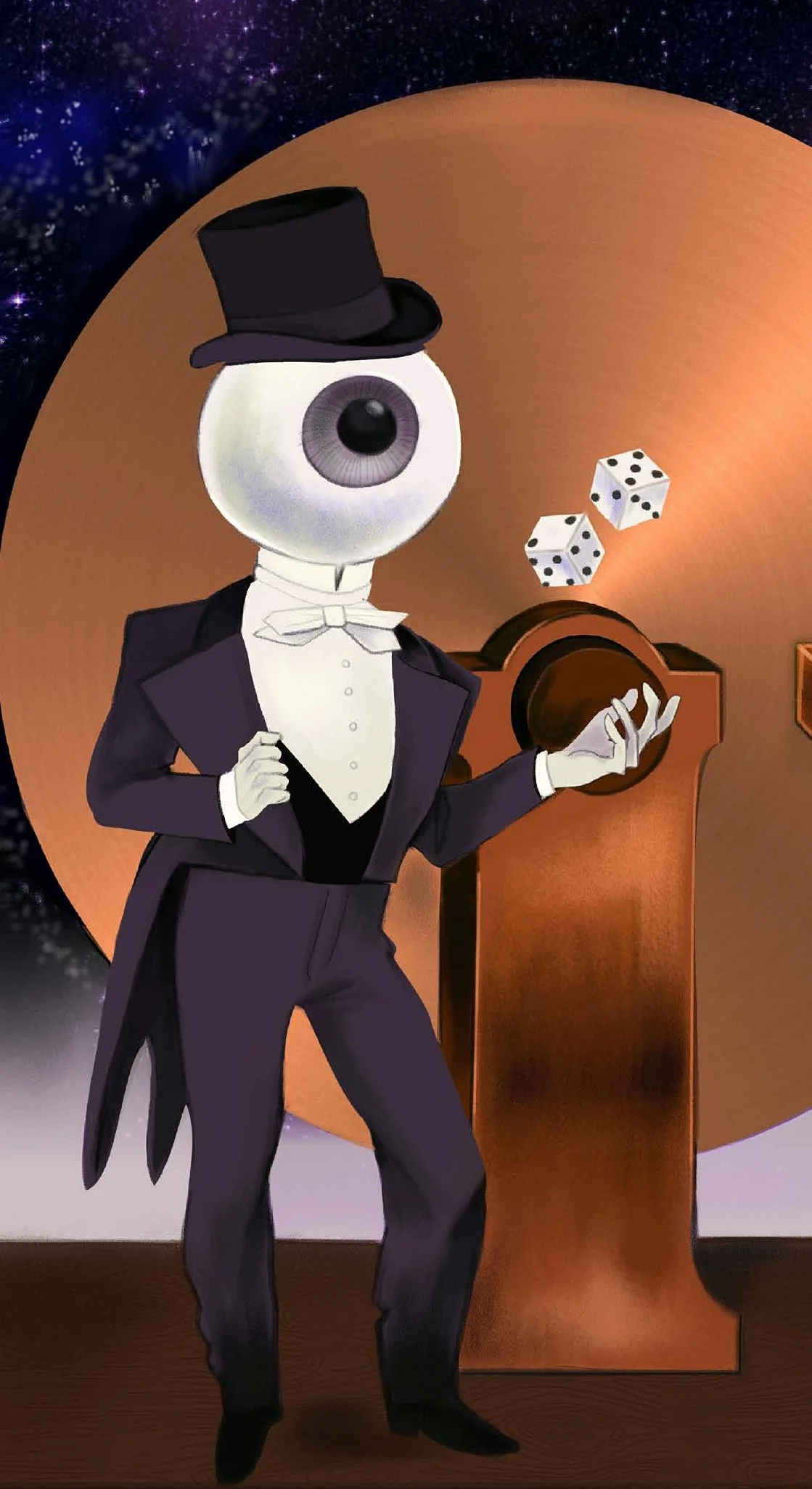 Detail of the Wheel of Fortune