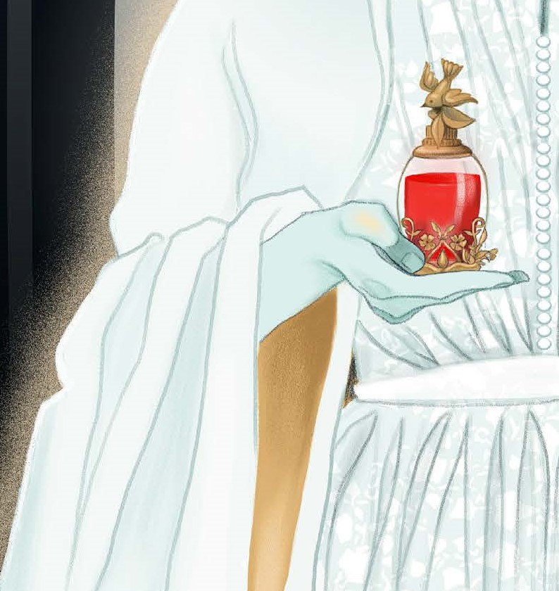 Detail of the Priestess