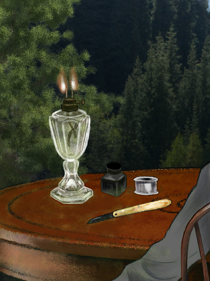 Detail of the Magician