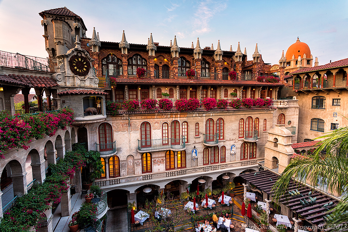 The Mission Inn in Riverside, California