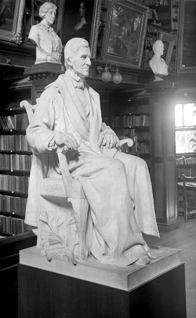 Sculpture of Emerson by Daniel Chester French