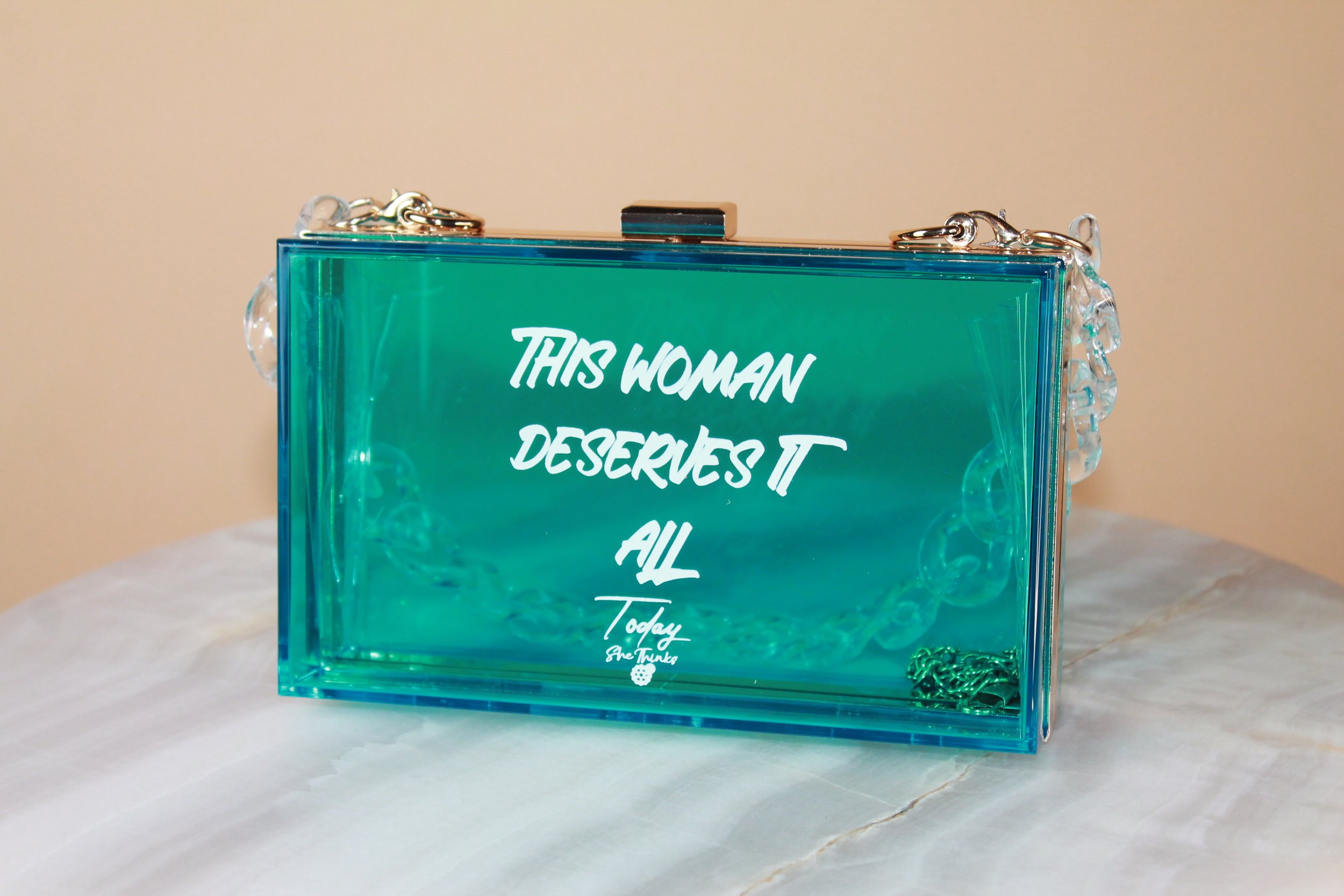 This Woman Deserves it ALL ( Sea Blue)