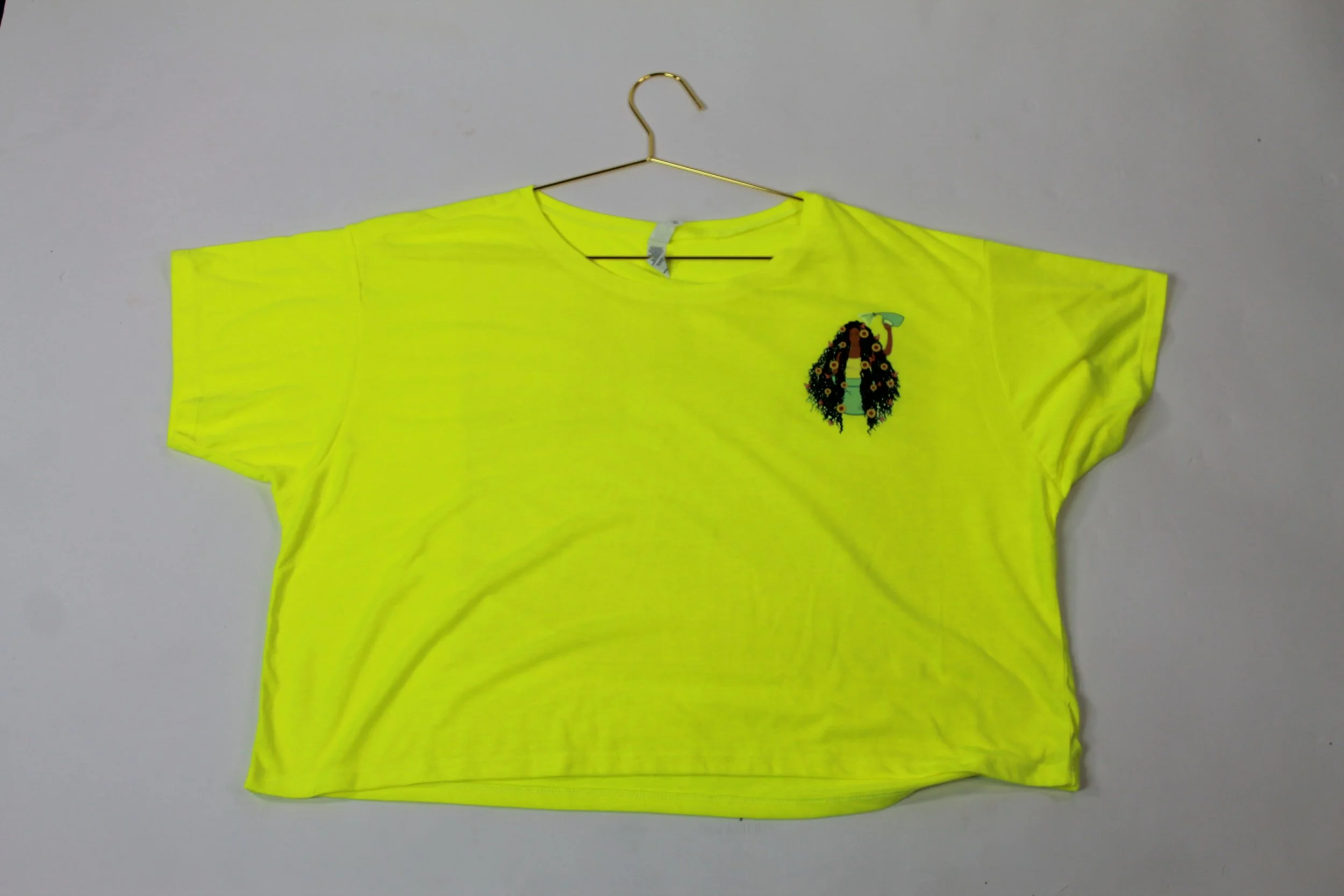 She Trying To Bloom Crop Top