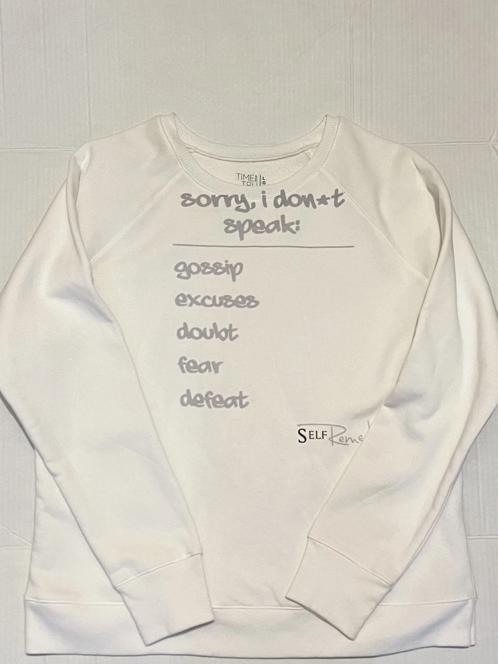 Sorry I don’t Speak