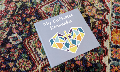 Remembering Maeve's Firsts With My Catholic Keepsake