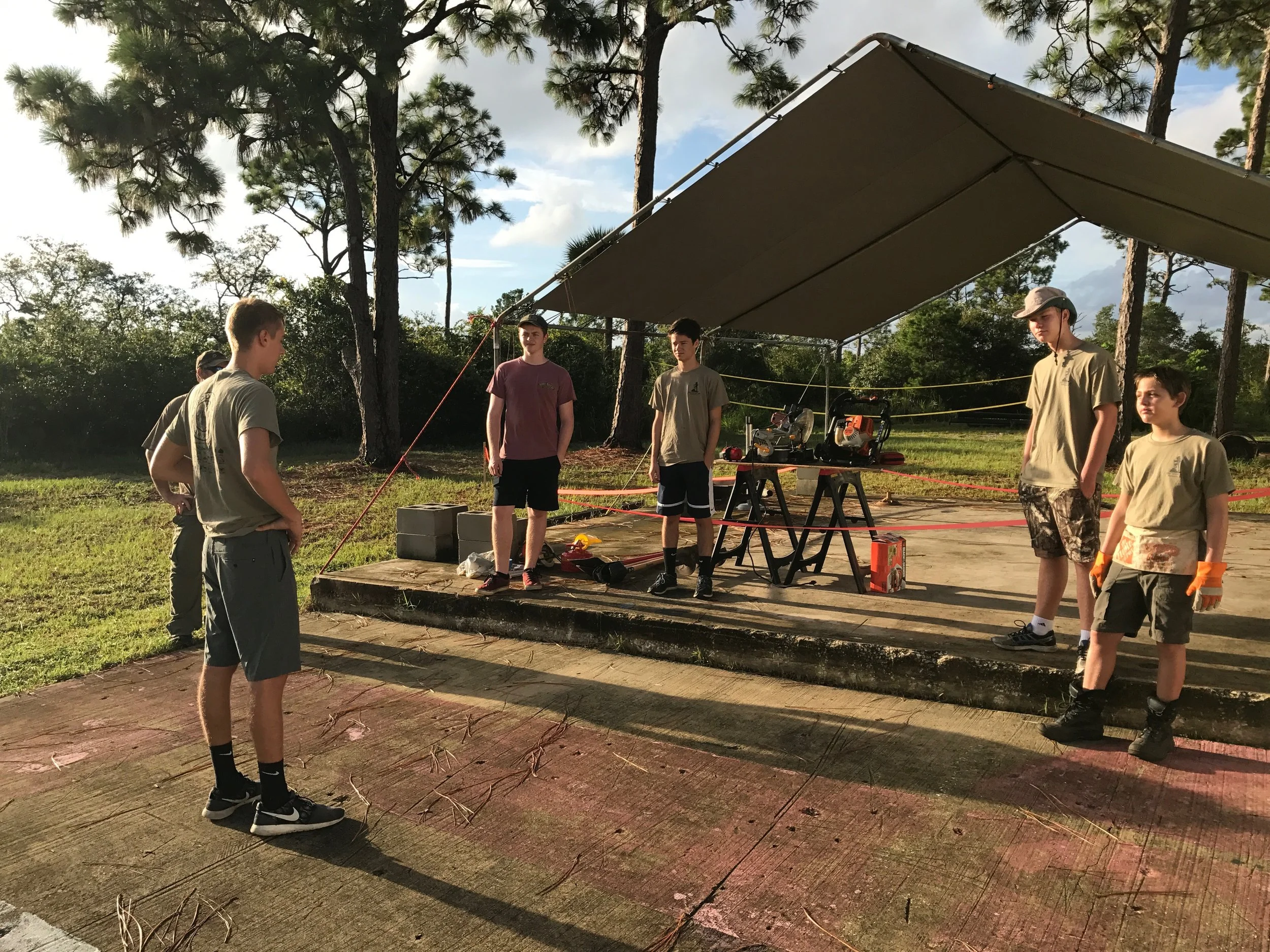 Another Awesome Eagle Scout Project COMPLETE! — Pass The Torch