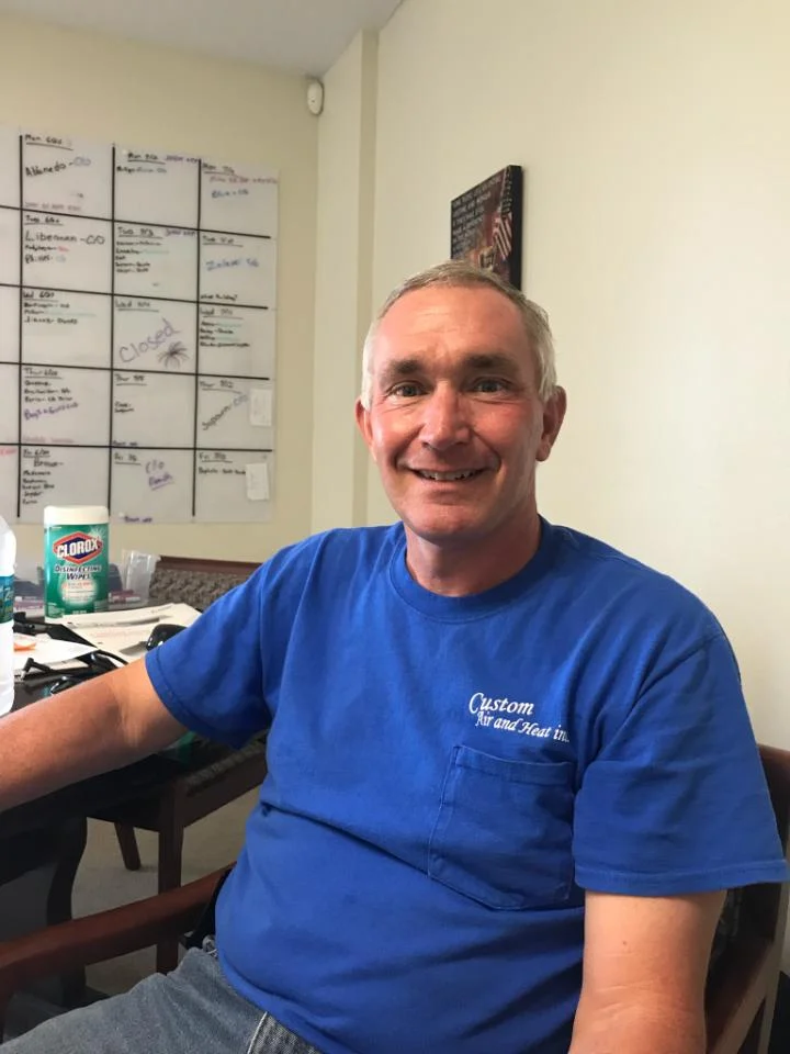 Mike Hilger, of Custom Air & Heat