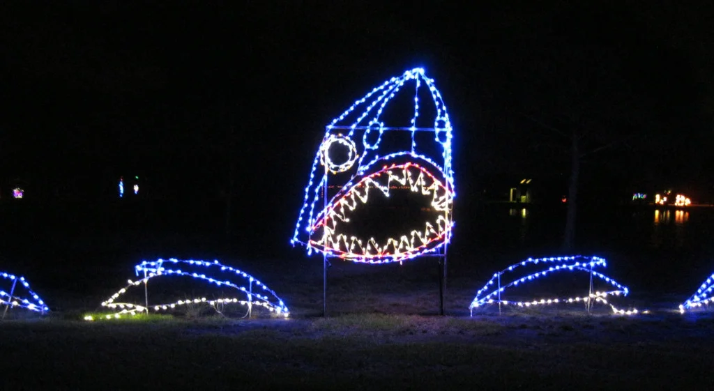 The world-famous shark display! There are no words. Can you say “Sharknado”?