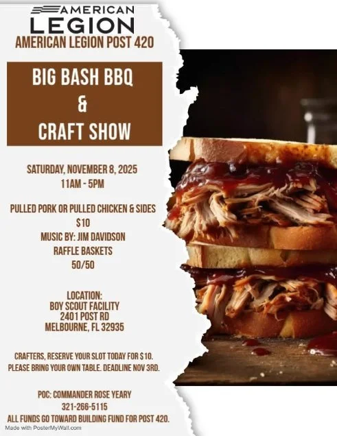 American Legion Big Bash BBQ &amp; Craft Show