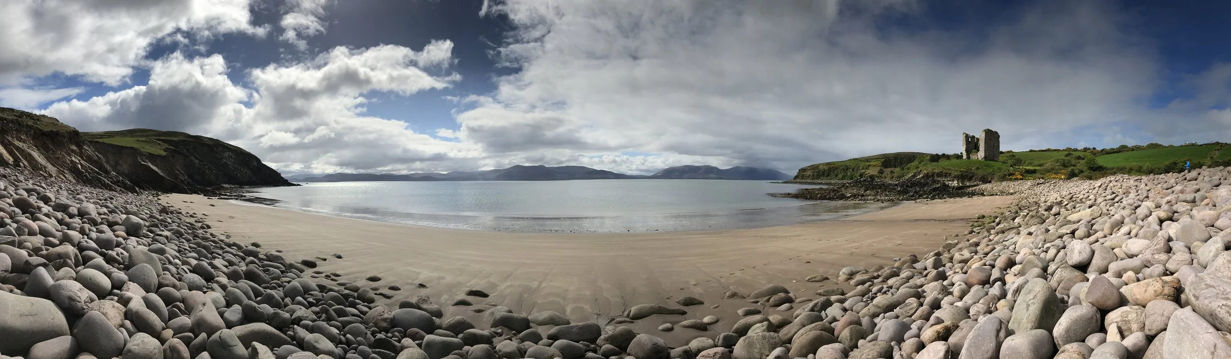 Minard's Castle on Dingle Peninsula 
