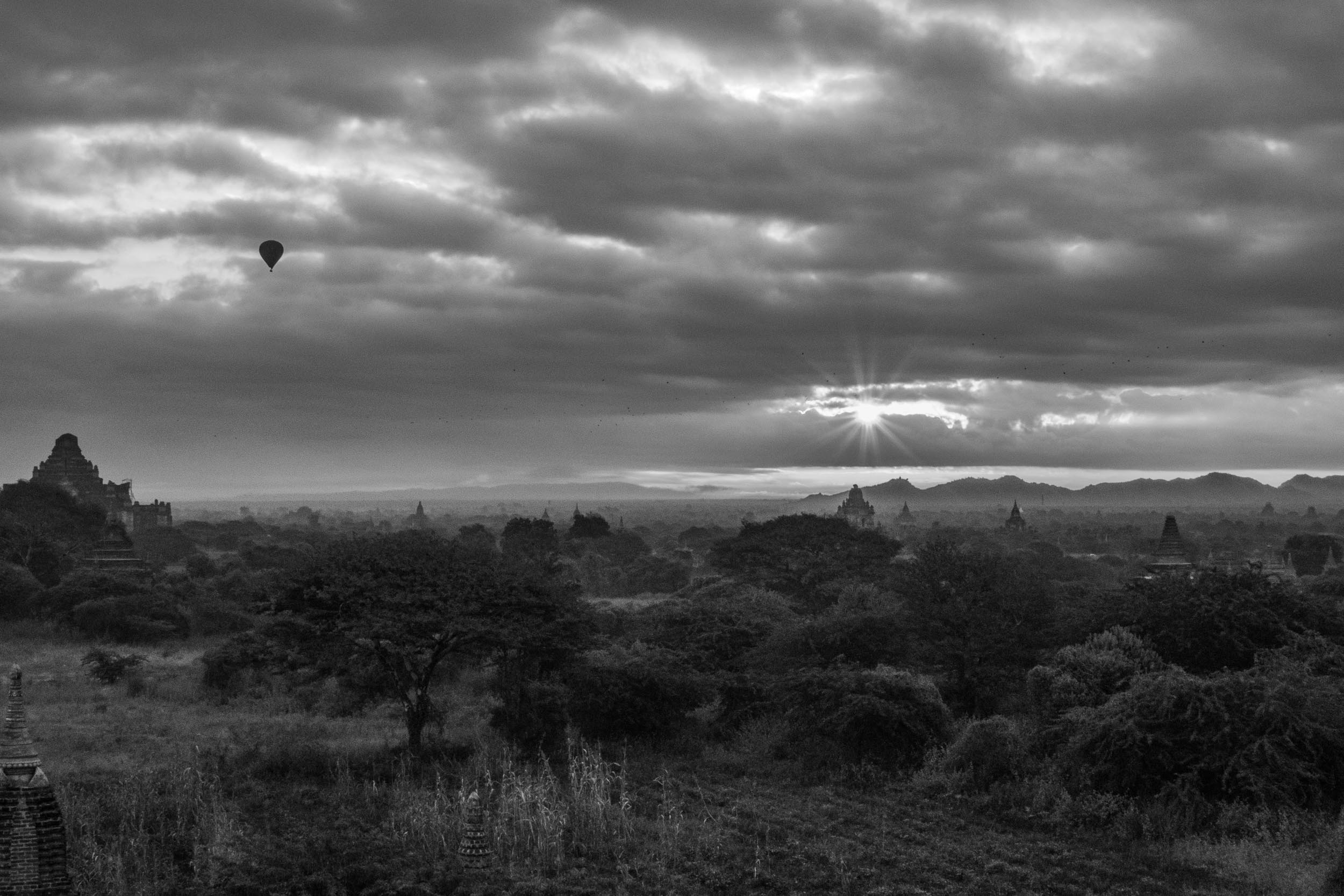 Balloons over Bagan