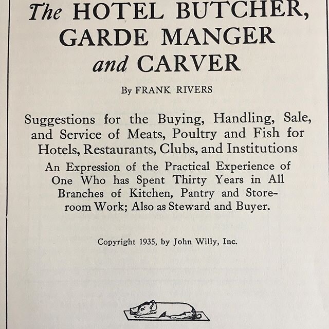@chef_jwfoster @j.waldron_butchers #newoldbook#1935 super interesting. Thanks @katezucchino