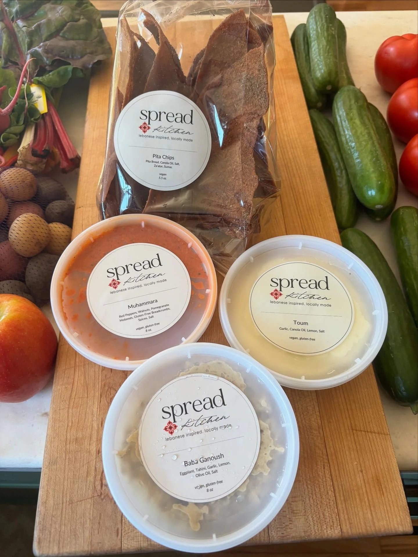 When you&rsquo;re rolling through #sonoma 💯stop @spreadkitchensonoma and say high to the awesome @chefcristinatopham  She makes amazingly delicious #lebanese #snacks and #meals. Fantastic spot!!