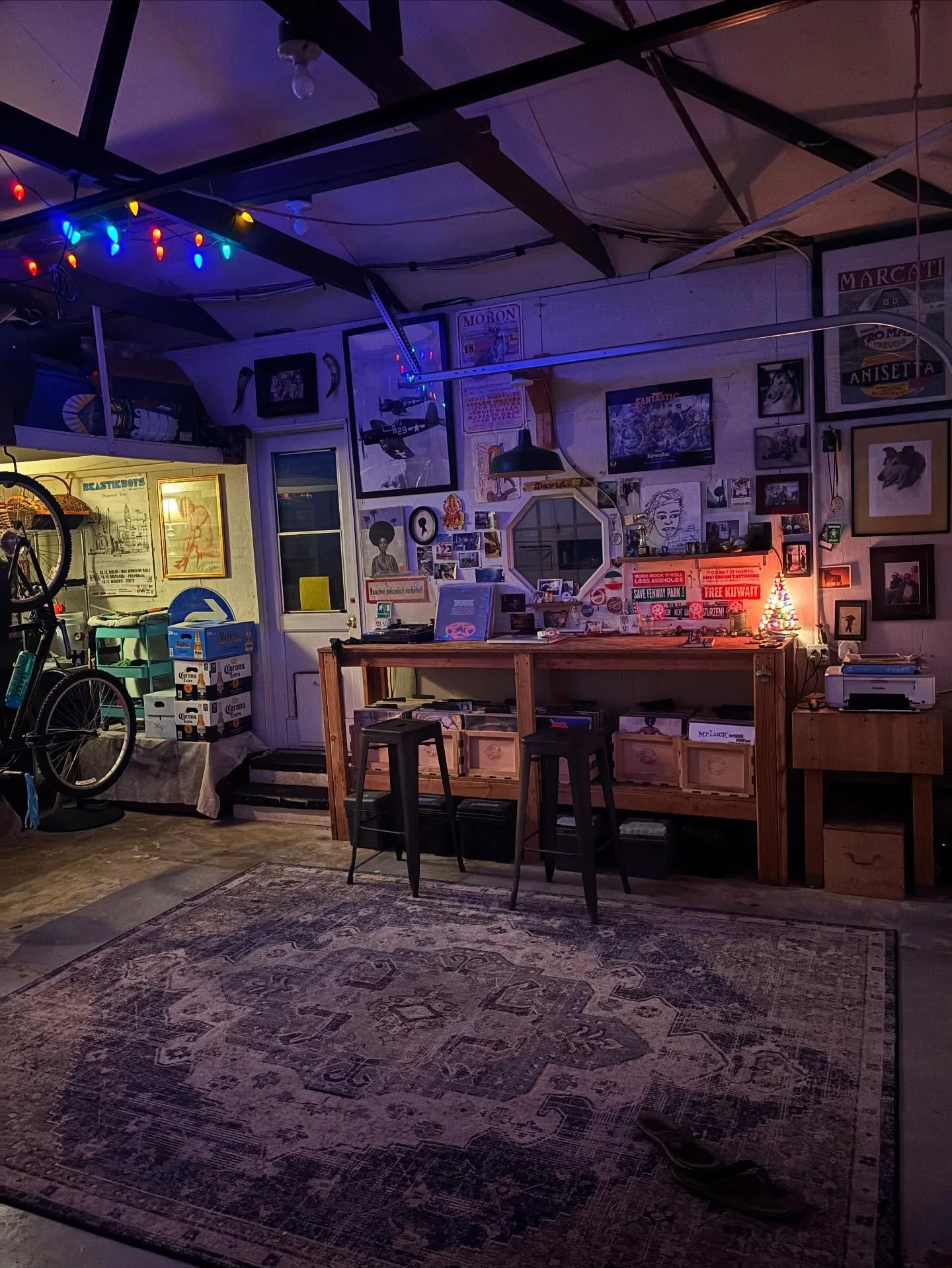 When your #garage is the best #divebar in town. #lifeisgood