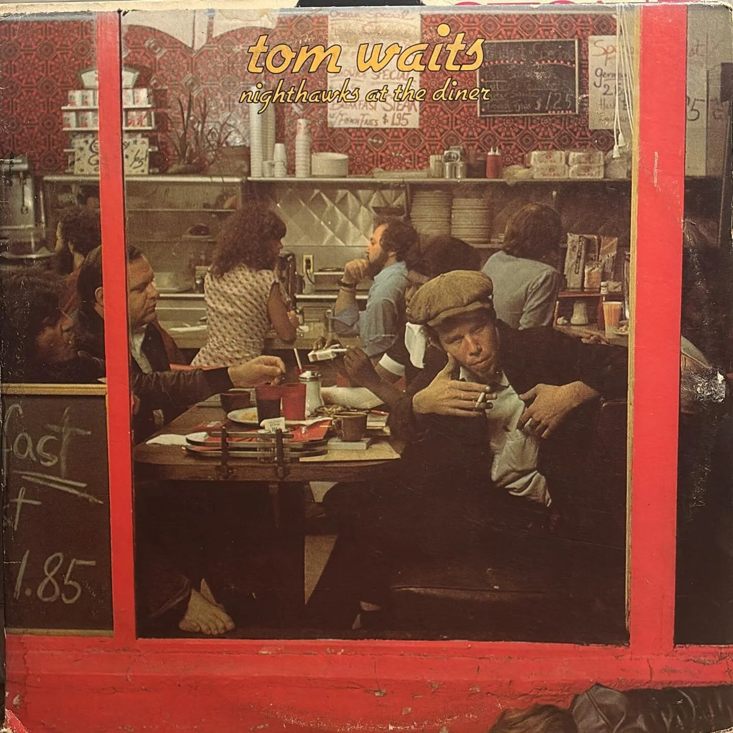 Man. It has been way way too long since I&rsquo;ve shared a cocktail with this beautiful album #tomwaits @tomwaits thanks for always keeping me warm. Miss being your butcher at #communitymarket cheers!