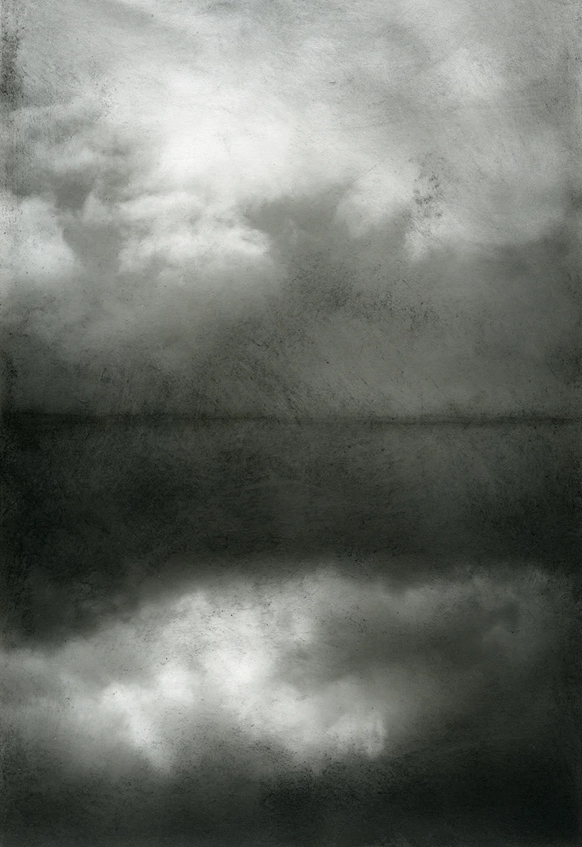 False Horizon, 2018 Archival Pigment Print 33” x 50”