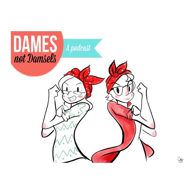 Check out this awesome fan art from @slapjackstudios! We love it so much! .
.
.
#wecandoit #feministpodcast #womenwhopodcast #womenpodcasters #nerdpodcast #womenintech #womeninmedia #ladyboss #ladynerd #damesnotdamsels #womenempowerment #empoweredwom