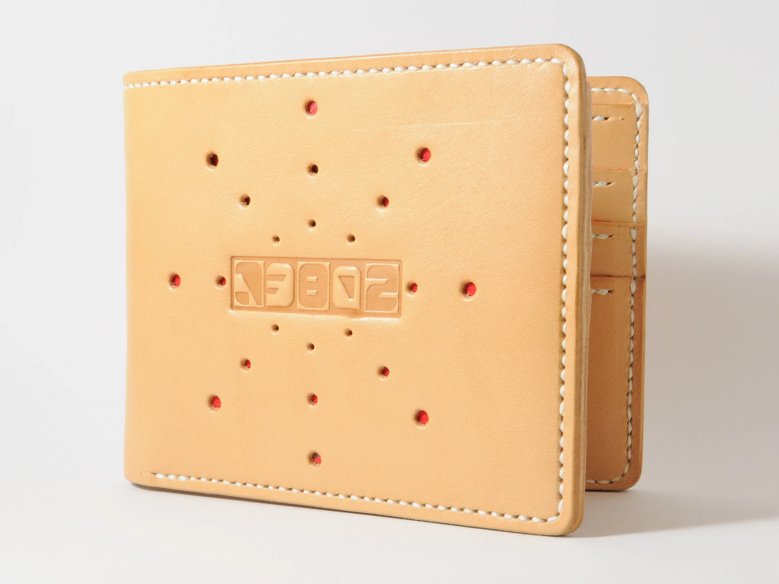 Deluxe wallet lined w/ vintage Tower bandanna