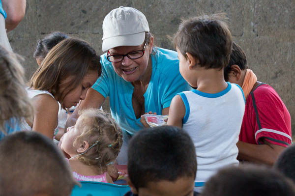 sharing the gospel through VBS in Cristo Rey