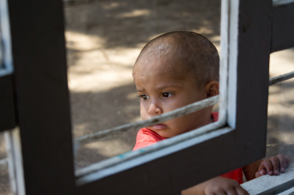 abused and severely malnourished orphan