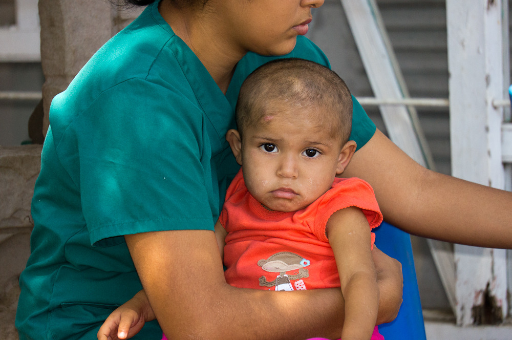 abused and severely malnourished orphan