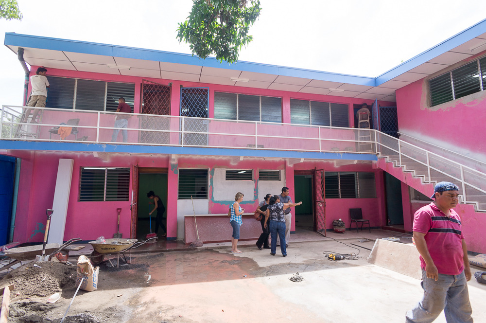 ministry building in San Judas, Managua