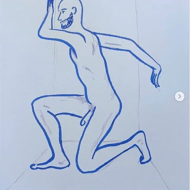 A drawing of model @avalanche_of_beauty by MNDG artist @teekaysnakedart . Re-posted with permission.

#mensnakeddrawing #MNDonline #naturist