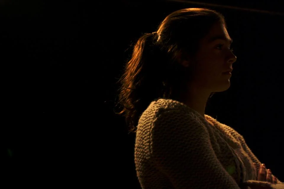 Kayleen in Gruesome Playground Injuries at Skidmore College. Photo by Dan Shure.