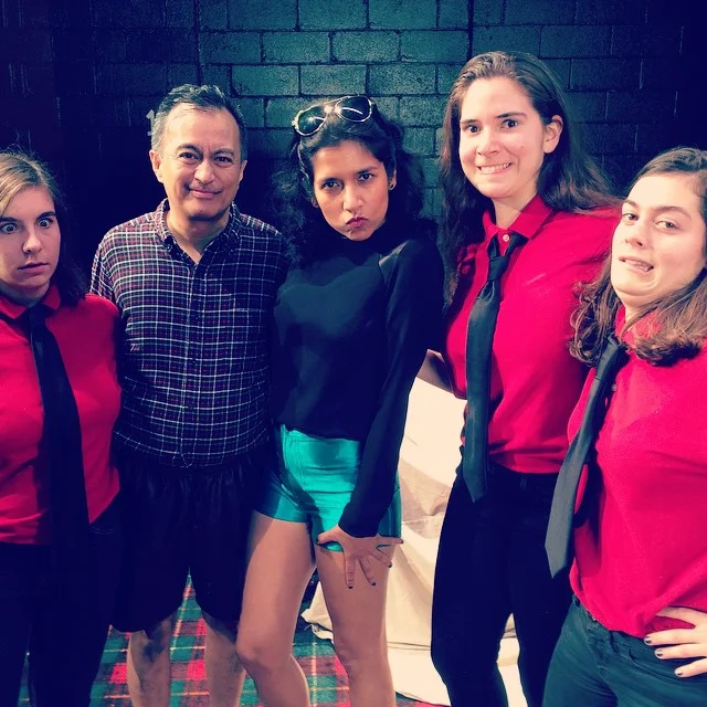 Post show sillies at Mike Iveson's Sorry Robot Directed by Will Davis