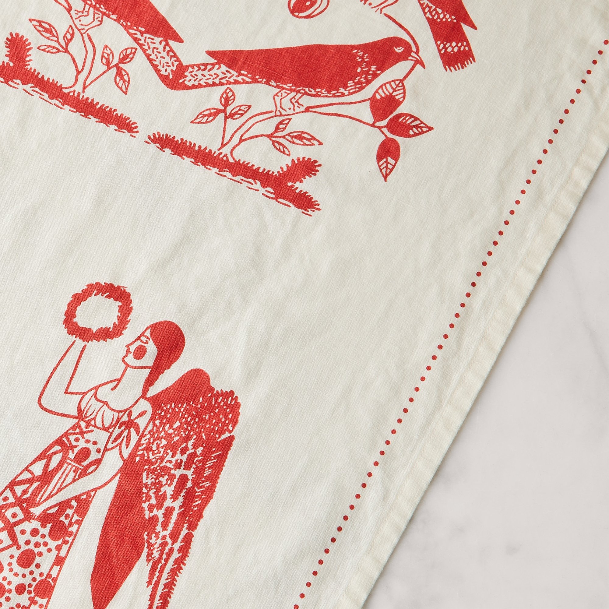 Angels &amp; Birds Table Runner