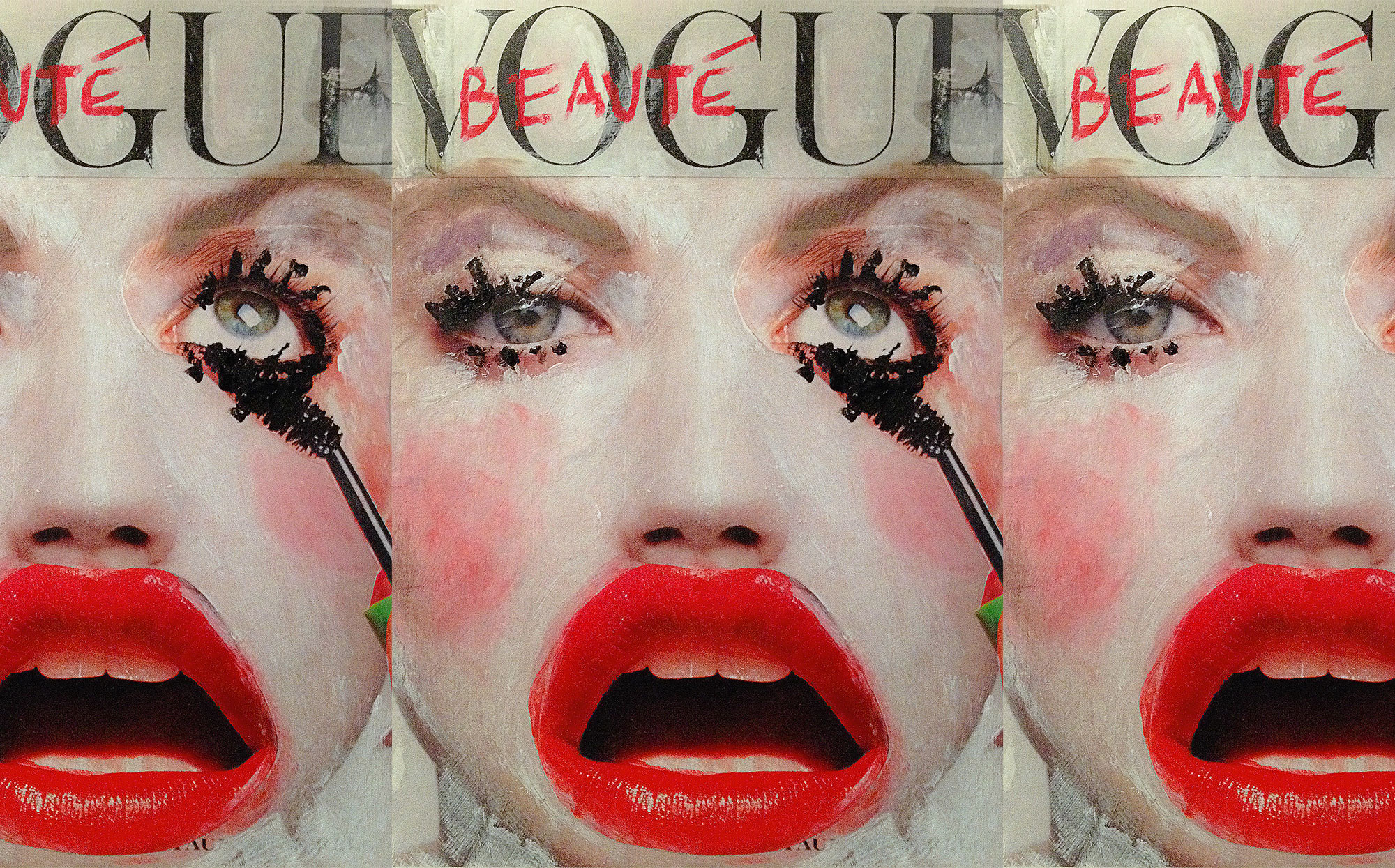Guillaume Brière - Creative Director and Art Director - Art, Collage, Illustration and Drawings - Fashion, Beauty, Portrait, GIF, colours, Makeup, Mascara, Plastic Surgery, Vogue Beauty