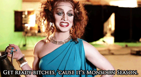 Jinkx Monsoon from Rupaul’s Drag Race: the unofficial muse for the campaign tagline