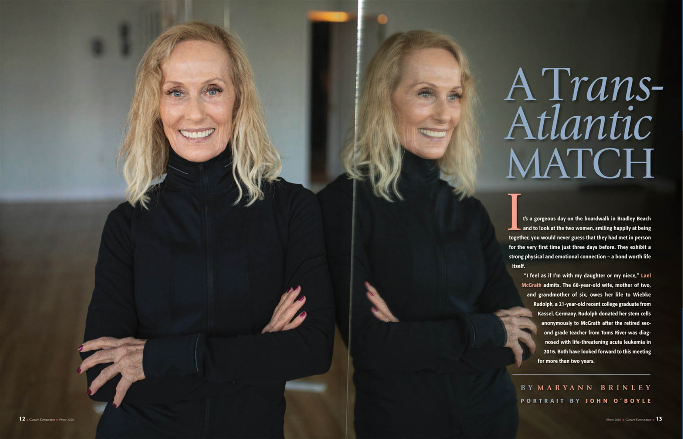 Magazine portraits for Rutgers Cancer Connection — New Jersey ...