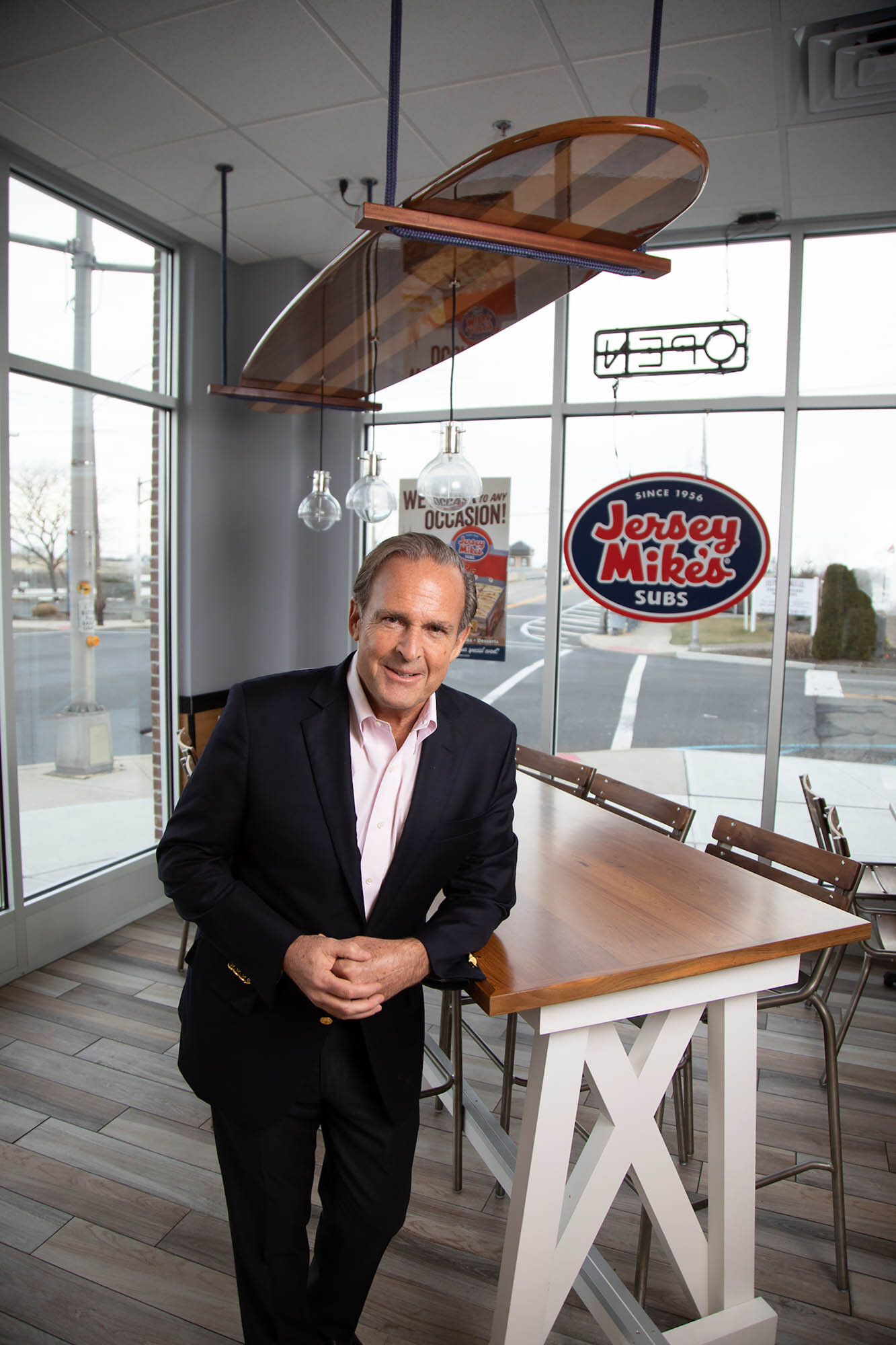 Magazine portrait of Jersey Mike\'s founder Peter Cancro — New Jersey  commercial, corporate and editorial photographer | John O\'Boyle Photography
