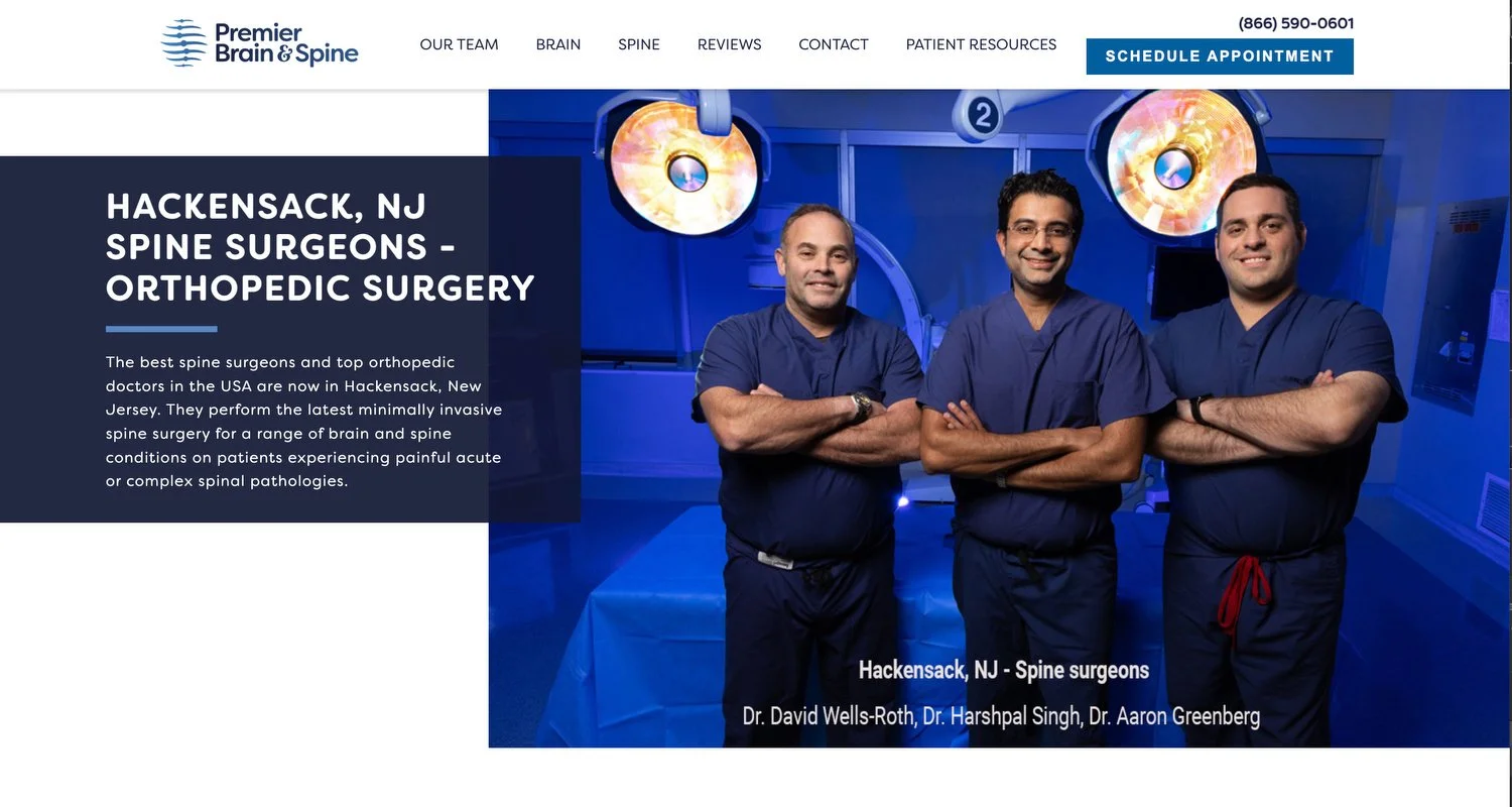 NJ doctor portraits and headshots