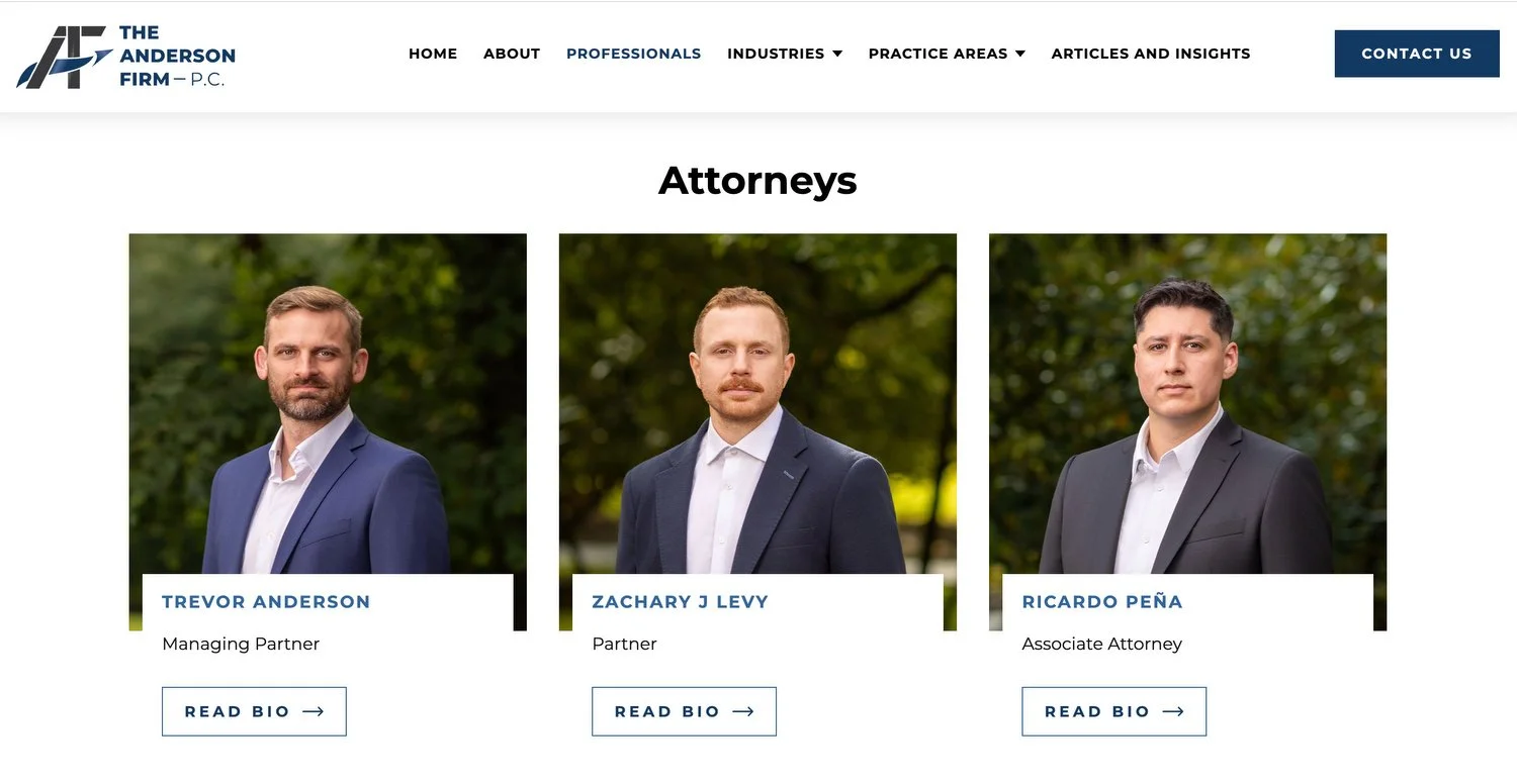 New Jersey attorney headshots