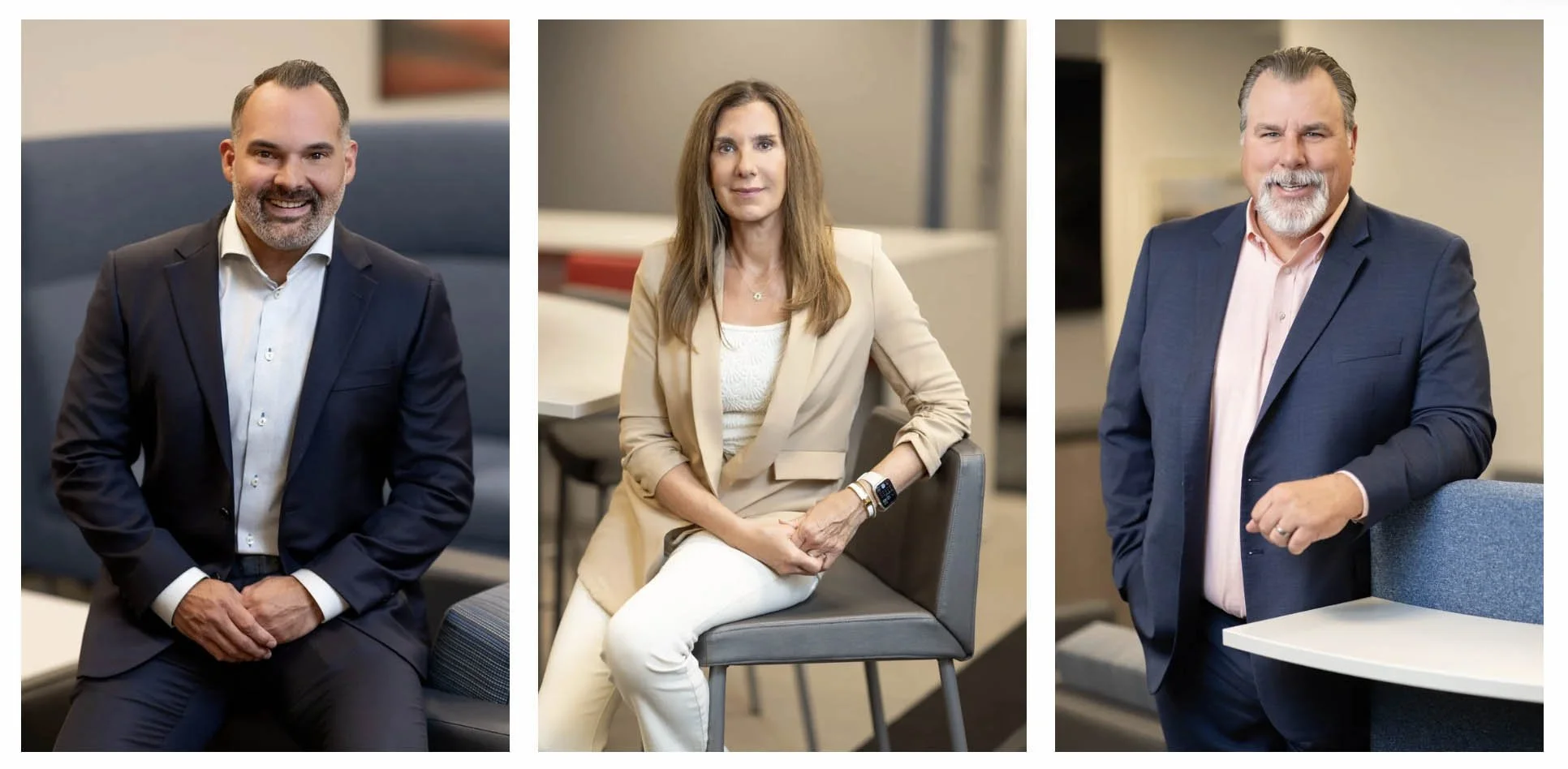 Business headshots for a central New Jersey company